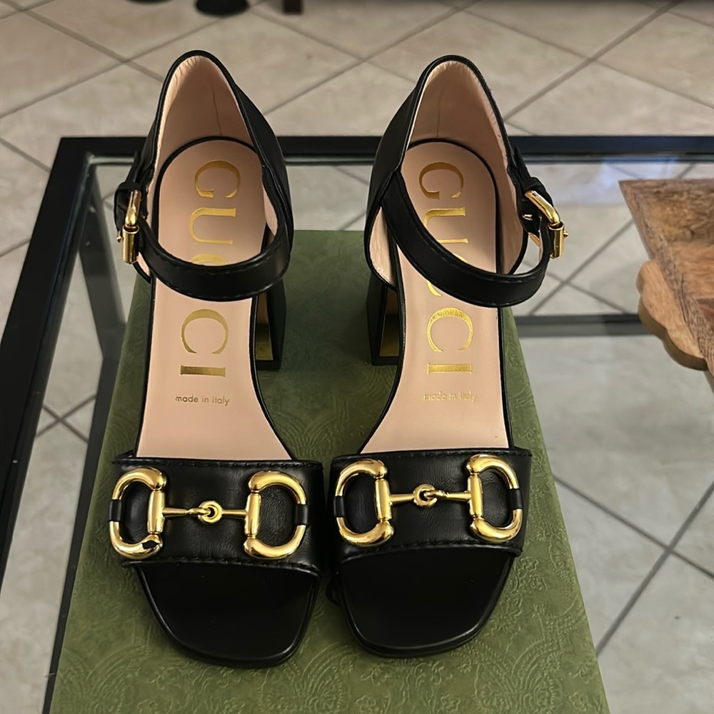 Gucci Horsebit Blick Heel